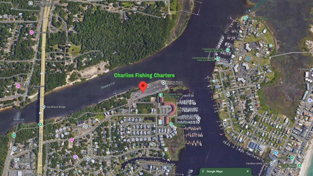 aerial 220 Annie Dr., Carolina Beach, NC